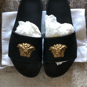 Authentic Versace slides